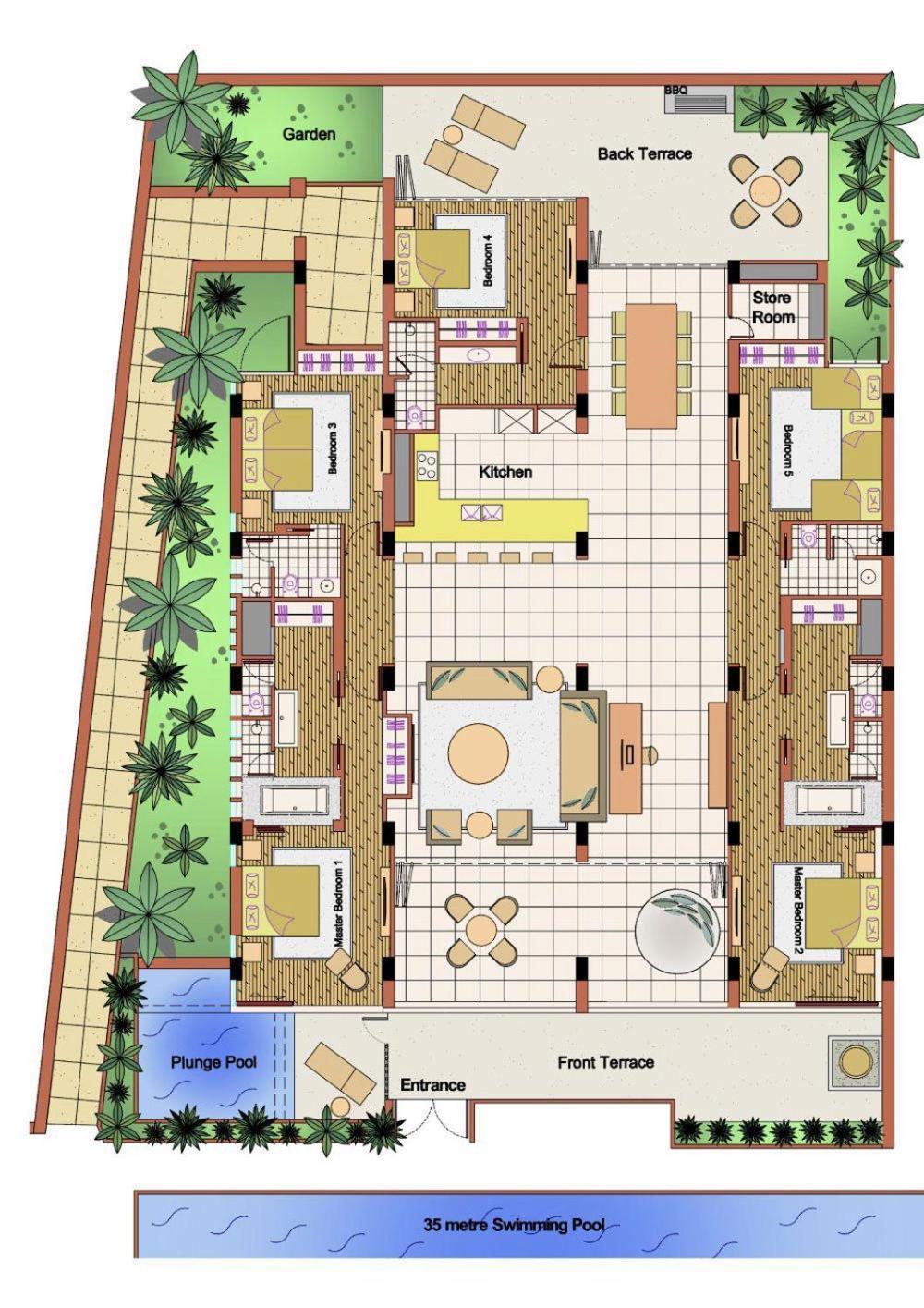 Апартаменты Private Pool At